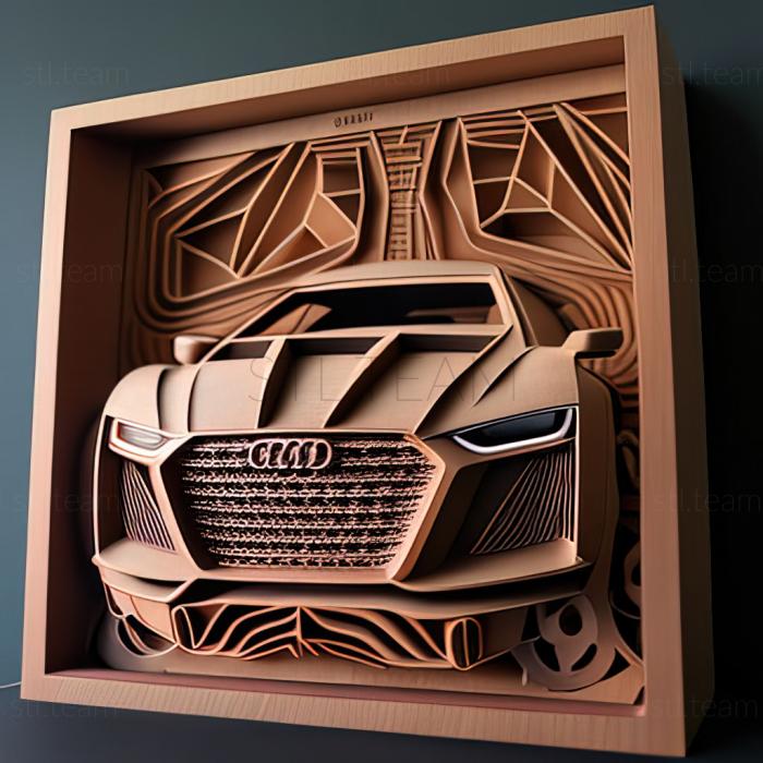 3D модель Audi PB18 е трон (STL)